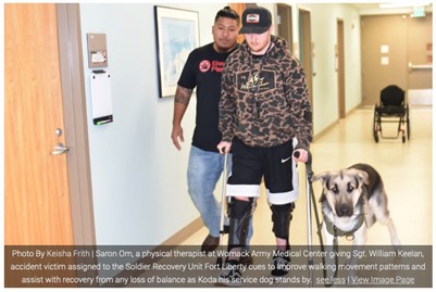 A Soldier’s journey to walk again: A story of hope and resilience